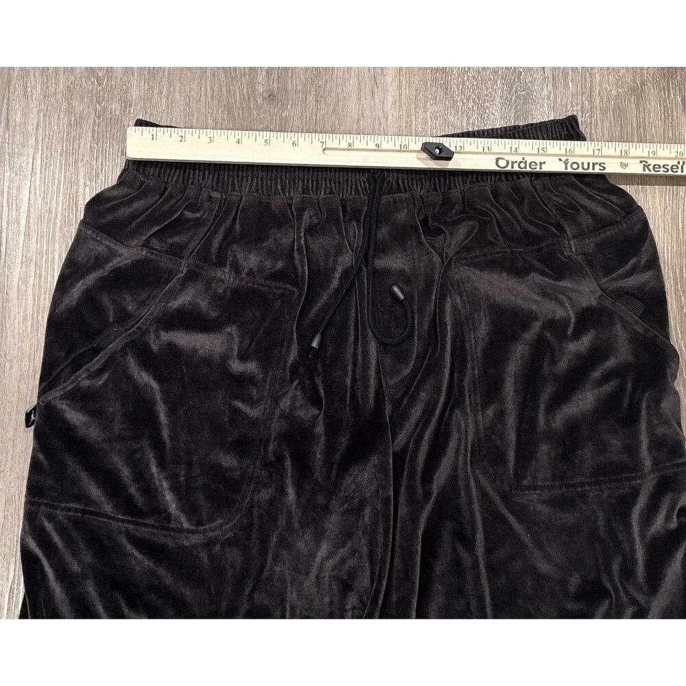 Vintage Y2K Jordan Velour Track Pants Mens XL Joggers Jumpman Gray Brown